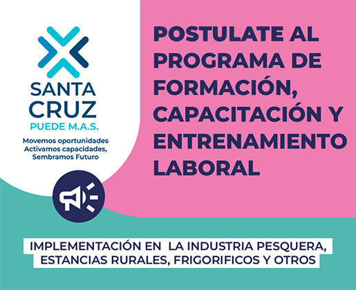 Postulate al Programa de Formación, Capacitación y Entrenamiento Laboral