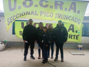Pico Truncado: se llevó a cabo una capacitación en Seguridad e Higiene en Construcción
