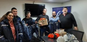 Trabajo entregó indumentaria de seguridad a agentes de inspección